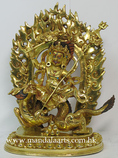 White Jambhala - Click Image to Close